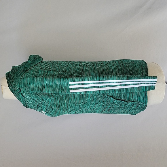 Adidas Climalite Lightweight Hoodie Top Green Size Small - Picture 4 of 14